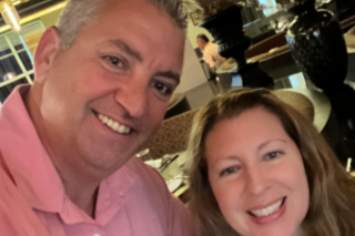Rob and his wife