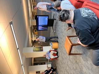Jeremy Rosenberg, John Barden, and Shawn Clark presenting