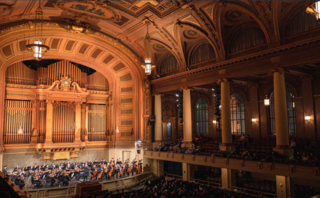 Woolsey hall concert hall